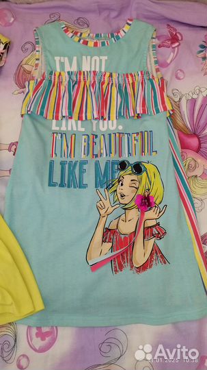 Костюмы и платье на девочку