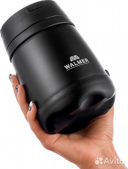 Термос для еды walmer Meal с ложкой 500 мл черный