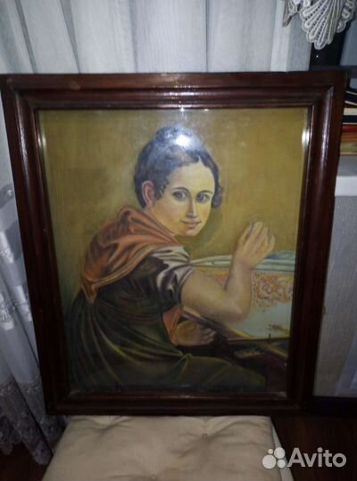 Картина масло холст 5465