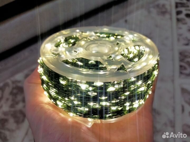 Гирлянда Роса на елку