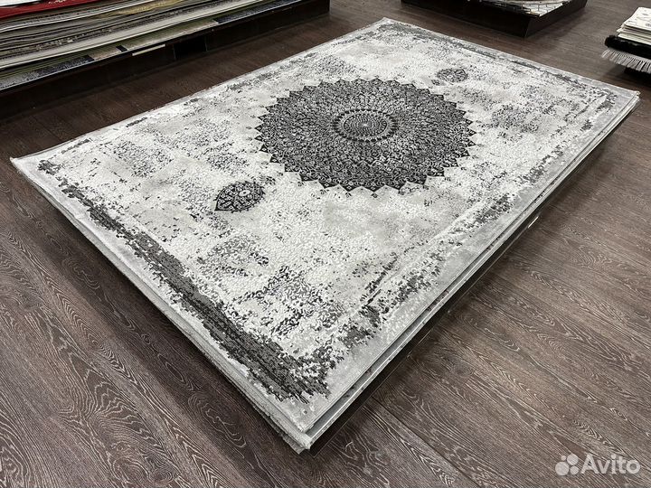 Ковер 195*290 Турция, серый