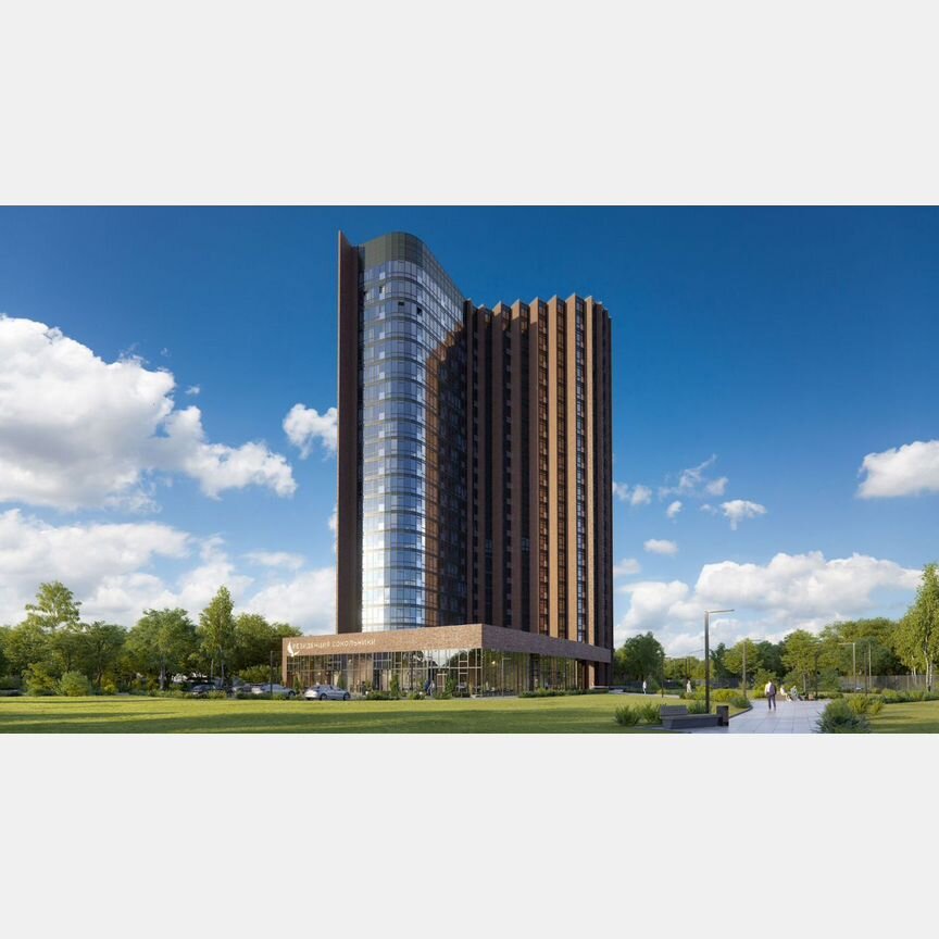 3-к. апартаменты, 89,1 м², 21/21 эт.