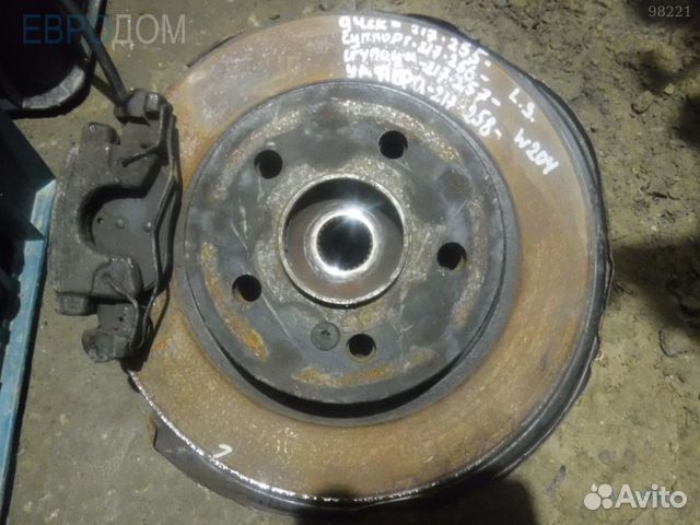 Суппорт задний левый mercedes W204 s1109911