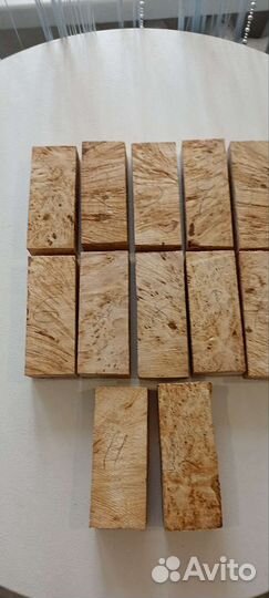 Кап липы бруски для рукоятей ножа