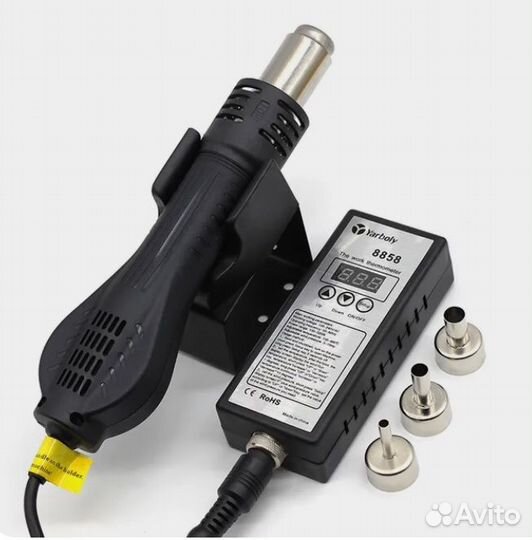 Паяльная станция 852D++ и ещё 2 паяльника к ней