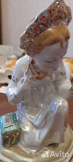 Подсвечник, фарфор Статуэтки времён СССР