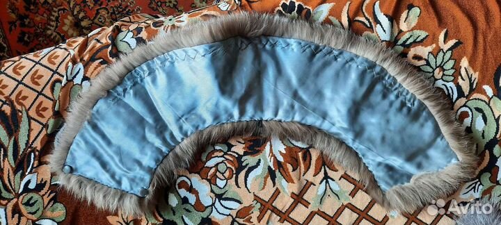 Меховой воротник песец