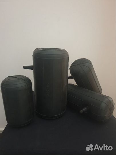 Пневмобаллоны в пружину Renault Logan