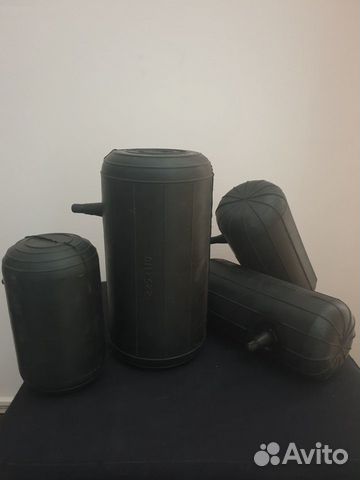 Пневмобаллоны в пружину Renault Logan