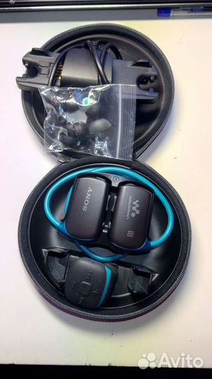 Блютуз плеер -наушники Sony NWZ-WS 615, 16Гб