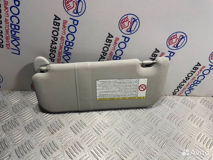 Козырек солнцезащитный Toyota Corolla