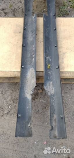 Накладка на порог Nissan Almera Tino V10