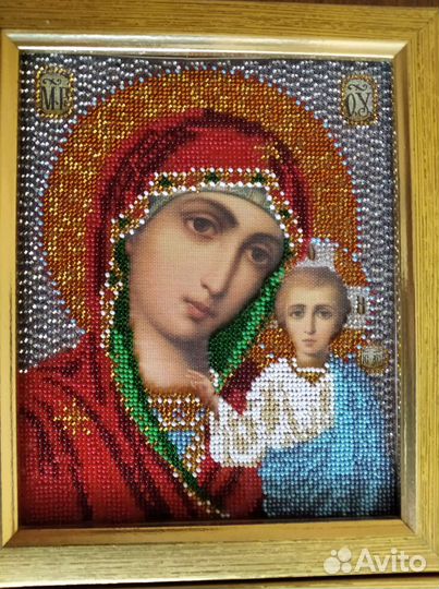 Иконы из ювелирного бисера