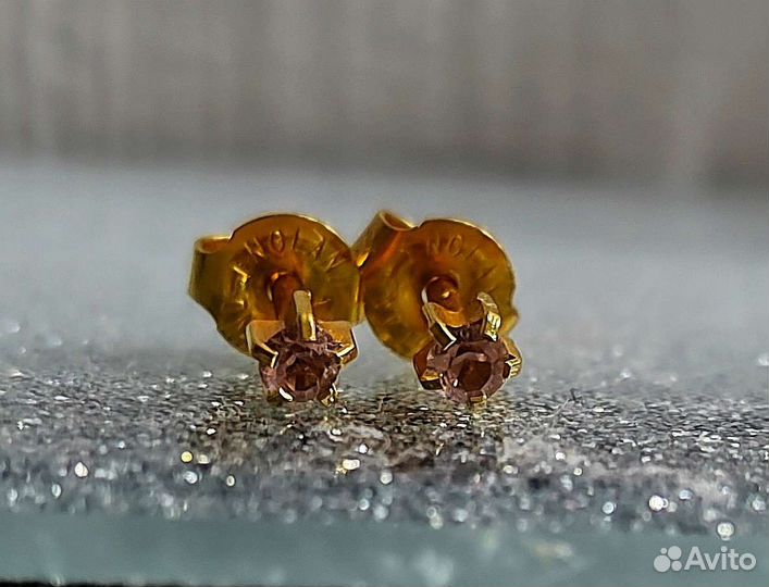 Серьги из медицинского сплава