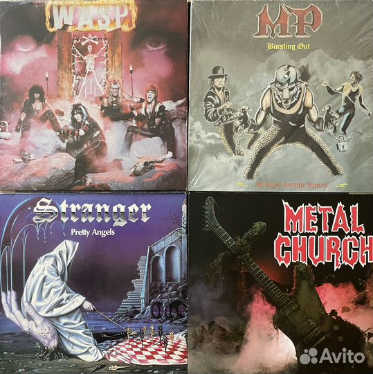 Металл, 80-ые на импортном виниле