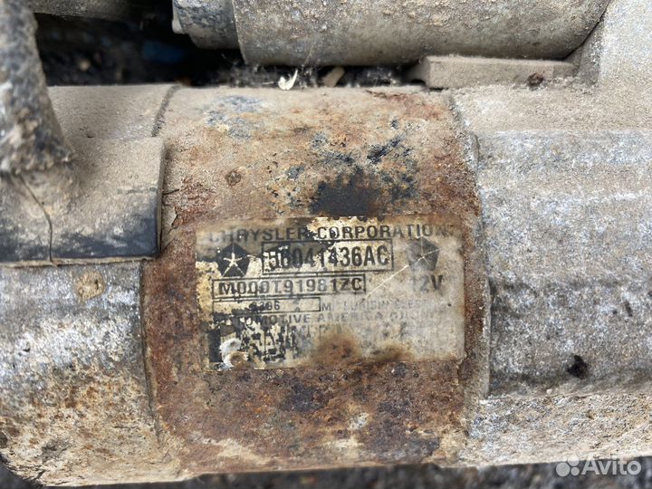 Стартер крайслер