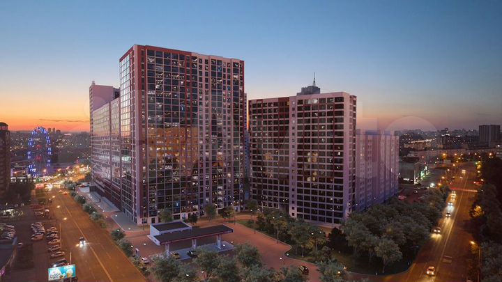 Квартира-студия, 26 м², 12/27 эт.