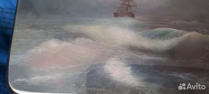 Шкатулка федоскино