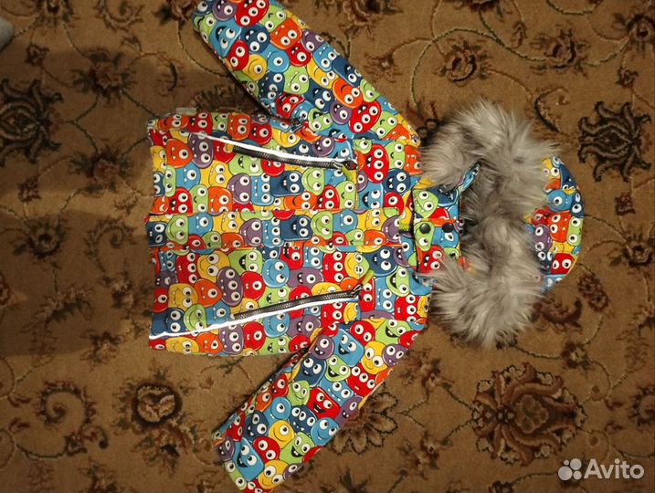 Куртка зимняя на мальчика 86 -92