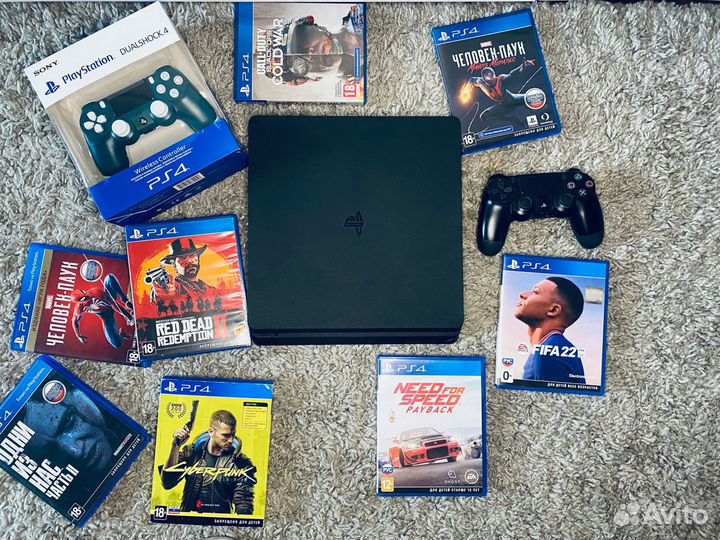 Sony Playstation 4 Pro 1tb \ PS4 Slim & Fat 9.0