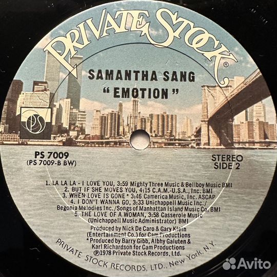 Samantha Sang – Emotion (США 1978г.)