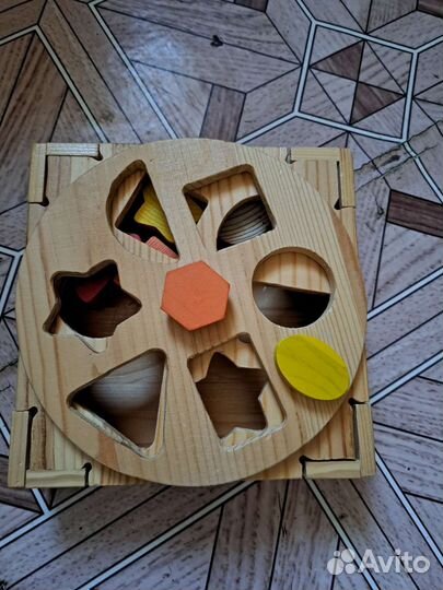 Развивающие деревянные игрушки