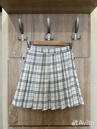 Юбка плиссе мини