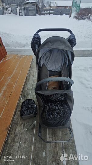 Детские санки с колесами