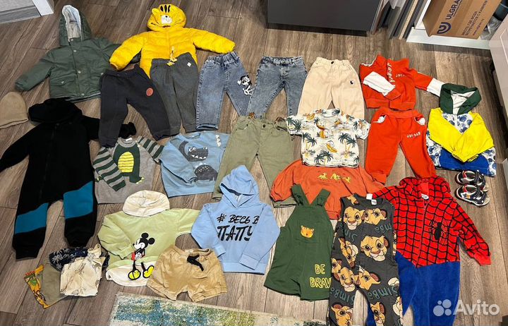 Пакет одежды на мальчика 86-92
