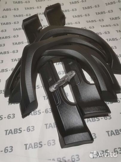 К-т накладок порогов арок нива 2121 21213-21214