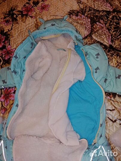 Комбинезон трансформер детский зима-весна