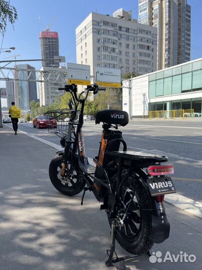 Электровелосипед Монстр Virus Turbo S