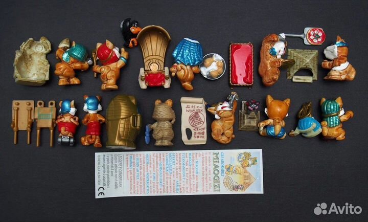 Киндер сюрприз Коты, Жирафы, Лисы, Поросята