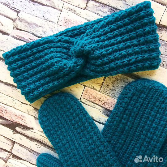 Повязка. Варежки. Рукавицы. Шарфы. Шапки. Снуды