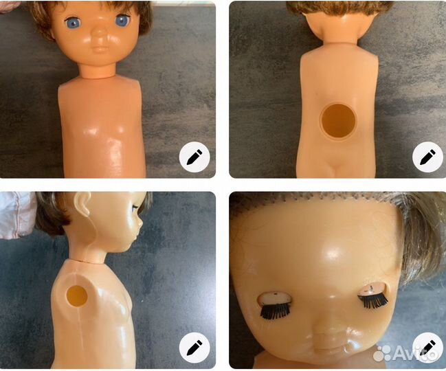 Кукла СССР, Марина, Мила, Зоя, Аленка - запчасти