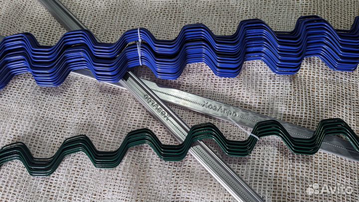 Профиль зигзаг крепление пленки