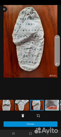 Пелёнка на липучке новая