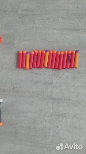 Бластер nerf и патроны