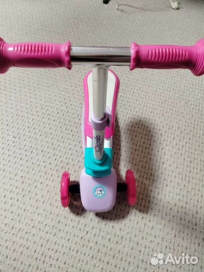 Самокат детский с сиденьем