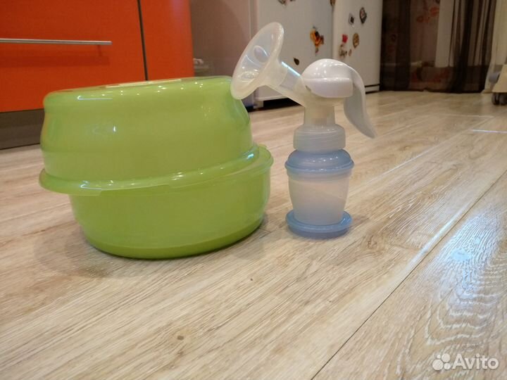 Молокоотсос авент и Лаби стерилизатор