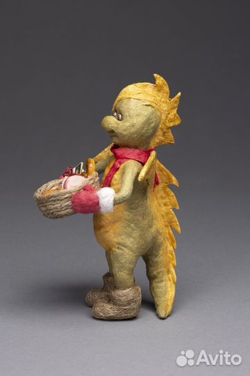 Ватные елочные игрушки, Дракон- символ года