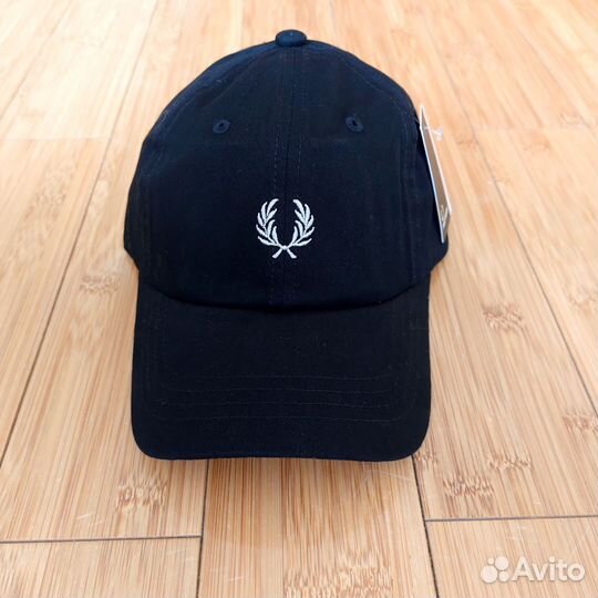 Кепка бейсболка Fred Perry premium чёрная