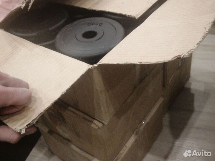 Блины/диски пластиковые (композитные) для гантелей