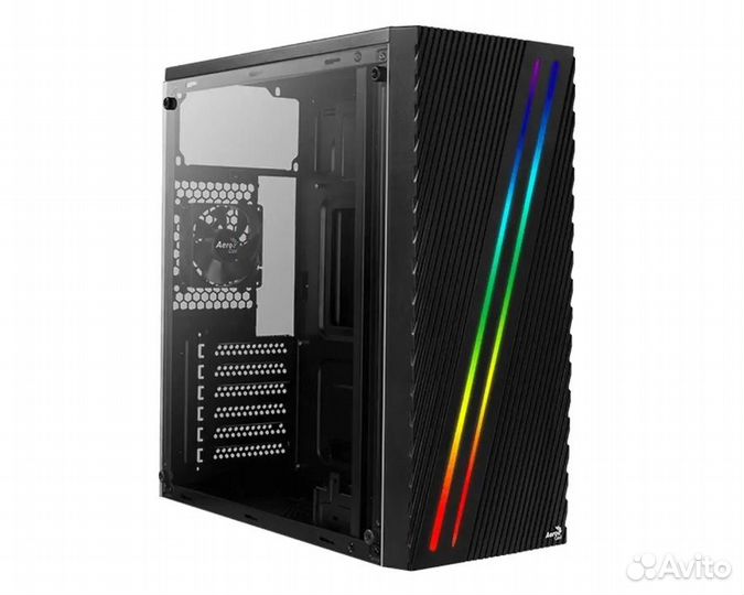 Корпус ATX Aerocool Streak-A-BK-v1 (RGB)