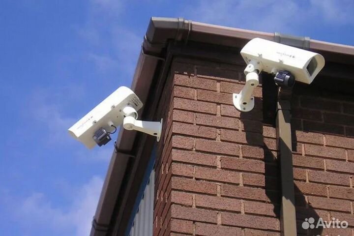 Установка видеонаблюдения Монтаж видеокамер