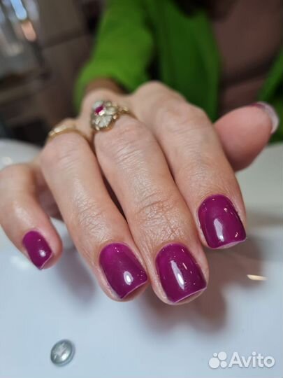 Маникюр с покрытием
