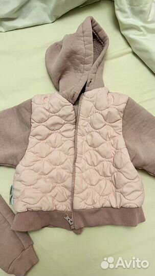 Демисезонный костюм для девочек 80