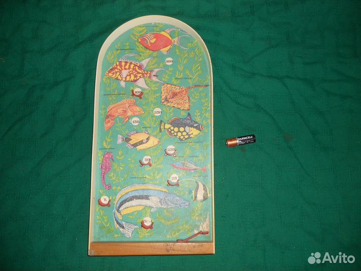 Настольная игра с шариком СССР рыбы на запчасти