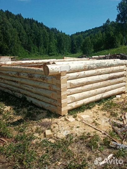 Сруб для бани