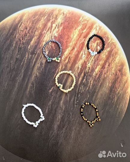 Колечки из бисера